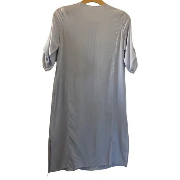 J. Jill Button Up Dress with Pockets & Embroidery Detail - Picture 2 of 14